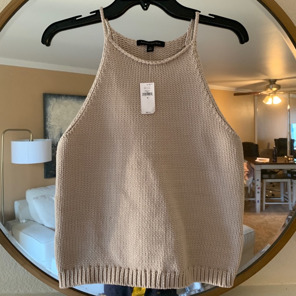 Banana Republic knit tank top